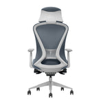 Ergonomische bureaustoel OFI ELITE grijs met mesh rugleuning en verstelbare armleuningen. - Bureaustoel OFI ELITE – Ergonomisch NEN-EN 1335 - Office Furniture Interior