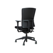 Ergonomische zwarte bureaustoel OFI PRIME met verstelbare rugleuning en armleuningen, draaibaar en op wielen. - Bureaustoel OFI PRIME – Ergonomisch NPR 1813 - Office Furniture Interior