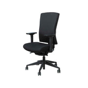 Ergonomische zwarte bureaustoel OFI PRIME met verstelbare armleuningen en wieltjes. - Bureaustoel OFI PRIME – Ergonomisch NPR 1813 - Office Furniture Interior