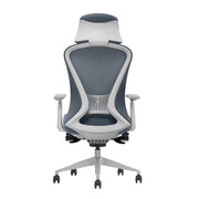 Ergonomische bureaustoel OFI ELITE grijs met mesh rugleuning en verstelbare armleuningen. - Bureaustoel OFI ELITE – Ergonomisch NEN-EN 1335 - Office Furniture Interior