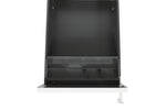 Ergonomisch zwart ladeblok met opbergruimte en wieltjes voor mobiel gebruik. - Ladeblok Verrijdbaar (Rond) OFI ORB - Office Furniture Interior